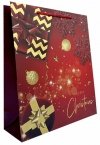 Torebka ozdobna prezentowa świąteczna JP 353A 30x41,5x12cm mix cena za 1 szt