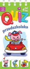 Książeczka Quiz przedszkolaka ze świnką od 4 lat