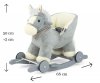 Koń na biegunach Polly gray Milly Mally