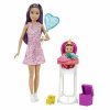 PROMO Barbie Lalka Skipper Miniurodziny krzesełko GRP40 MATTEL