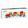PROMO Tęczowy pociąg expresowy drewniany LP-3 12923 Cubika