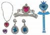 Interaktywna magiczna różdżka niebieska + akcesoria Wróżka 12736 Lean Toys