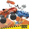 PROMO MEGA BLOKS Hot Wheels MT Tiger Shark Kaskaderski skok Zestaw klocków 245el HKF88 MATTEL