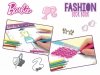PROMO Szkicownik Barbie Fashion Look Book 12877 + 4 pisaki, 4 kredki, arkusz ze wzorami, naklejki