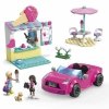 MEGA Barbie Kabriolet i stoisko z lodami HPN78 p6 MATTEL