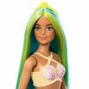 Barbie Lalka Syrenka niebieski ogon HRR03 HRR02 MATTEL