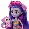 PROMO Enchantimals Tropikalny basen Zestaw + Lalka małpka HTW73 MATTEL