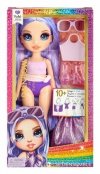 MGA Lalka Rainbow High w stroju kąpielowym Swim & Style Violet Willow (Purple) 507314 p2