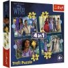 Puzzle 4w1 Wish. Marzenia się spełniają Disney 34649 Trefl