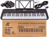 Keyboard MEIKE Organy, Pianino 61 Klawiszy, Nauka Gry MIDI - Meike