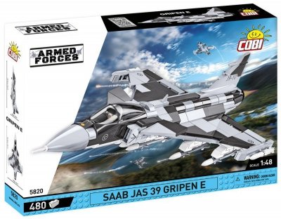 Cobi Klocki Klocki Armed Forces SAAB Jas 39 Gripen E 480 klocków