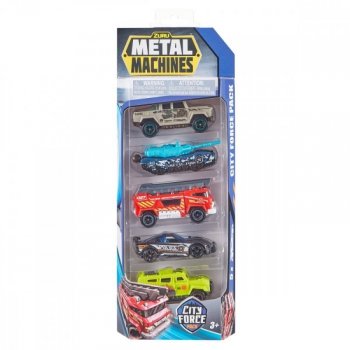 ZURU Metal Machines Zestaw pojazdów 5-pak seria 2