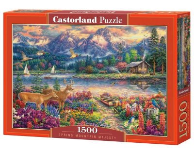 Castor Puzzle 1500 elementów Spring mountain majesty