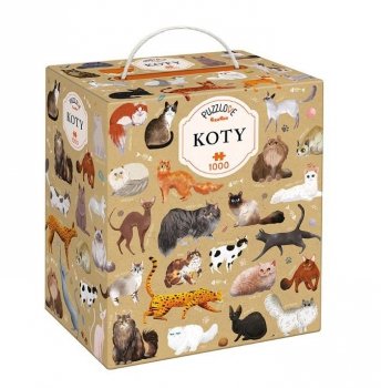 CzuCzu Puzzle Puzzlove Koty 1000 elementów