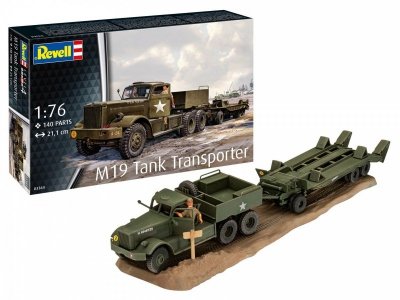 Revell Model do sklejania Pojazd M19 Tank Transporter 1/72