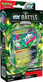 Pokemon TCG Karty Tapu Iron Leaves Ex Battle Deck