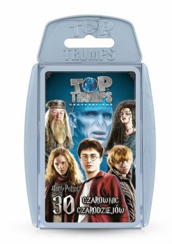 Top Trumps Harry Potter 30 Czarodziejów i Czarownic gra karciana 00186 WINNING MOVES