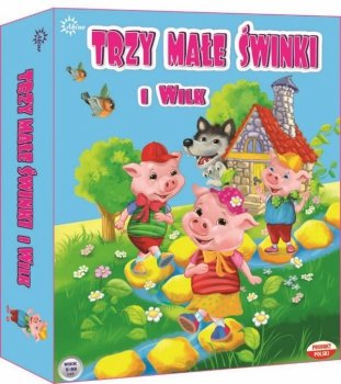 Trzy małe świnki i wilk gra ABINO