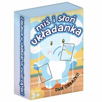 PROMO Układanka Miś i Słoń 3+ Kangur