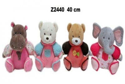 Zwierzęta 40cm 4wz 150660 mix