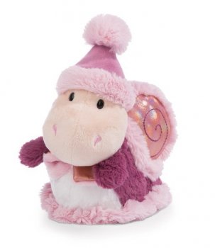 NICI 49314 Maskotka pluszowa Ślimak pink Soa 22cm stojąca GREEN
