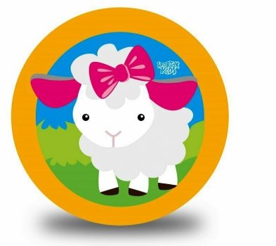 Piłka PVC 230mm Owieczka Sportox Kids 133718