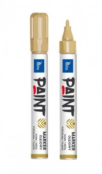 Marker olejowy 2mm 6g złoty końcówka okrągła p12 TETIS cena za 1 szt