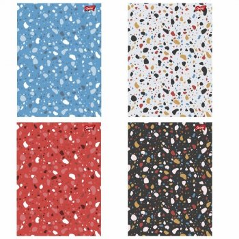 PROMO Zeszyt A5 60k kratka laminowany MIX dziewczęcy III p10 cena za 1szt