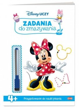 Książka Disney uczy. Minnie. Zadania do zmazywania UPTC-9302