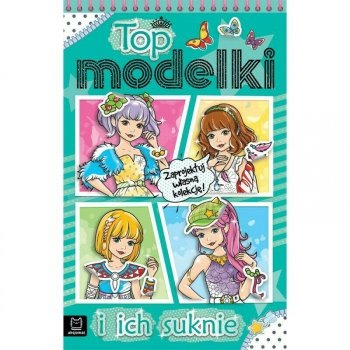 Książeczka Top modelki i ich suknie