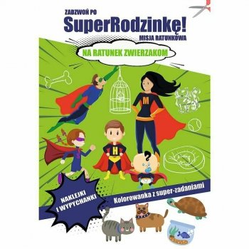 PROMO Zadzwoń po superrodzinkę! Misja ratunkowa. Na ratunek zwierzakom KS68311 Trefl