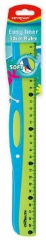 Linijka 30cm miękka dwukolorowa na blistrze KEYROAD mix cena za 1szt
