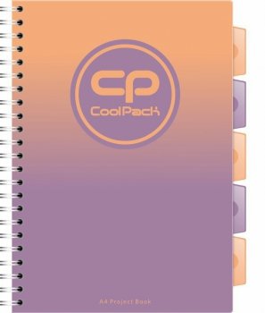 Kołozeszyt A4 100k Gradient berry 03043 CoolPack