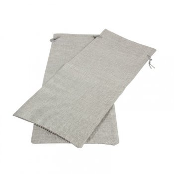 Woreczki jutowe 15x36cm szare WJ-03 p2