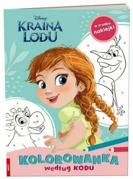 Kolorowanka według kodu. Kraina Lodu KKO-9102