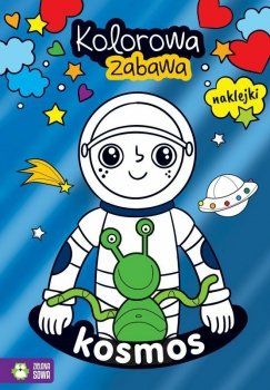 Książeczka Kolorowa zabawa. Kosmos
