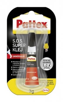 Klej uniwersalny SUPER PATTEX S.O.S. 3g
