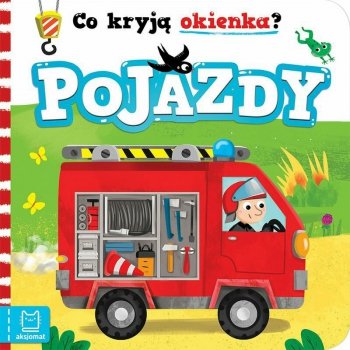 Książeczka Co kryją okienka? Pojazdy