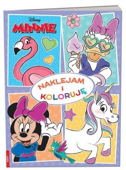 Książeczka Naklejam i koloruję. Minnie NAK-9114