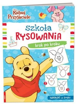 Książeczka Szkoła rysowania. Disney Kubuś i Przyjaciele RYS-9101