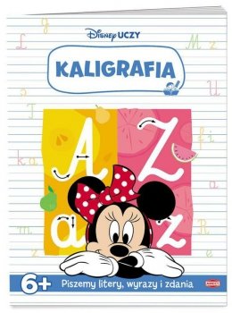 Książeczka Kaligrafia. Disney uczy. Minnie UKA-9302