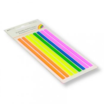Zakładki indeksujące ZI-52 plastikowe Neon 8x20 5mmx135mm k720 p24