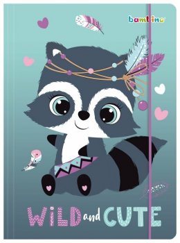 Teczka z gumką A4 Racoon p10 cena za 1 szt