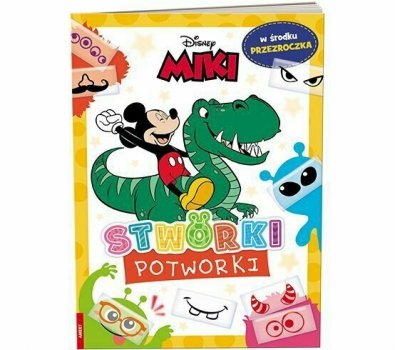 Książeczka Miki. Stwory Potwory FOL-9101