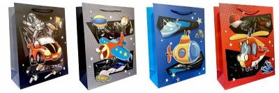 Torebka ozdobna prezentowa 31x40x12 cm DW9679A mix cena za 1 szt