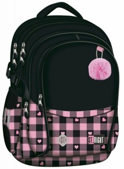 Plecak 4-komorowy ST.RIGHT BP-01 Pink Checkered