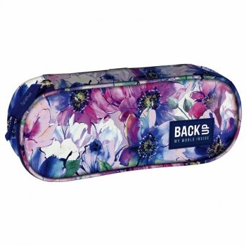 Piórnik owalny BACKUP 5 A 07 kwiaty Derform
