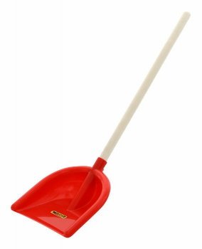 Wader-Polesie 41968 Łopata duża drewniany trzonek (długość 61,5 cm)
