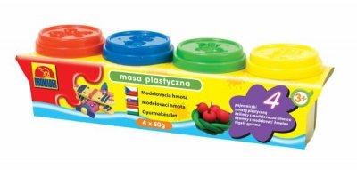 Masa plastyczna 4 małe tuby 02274
