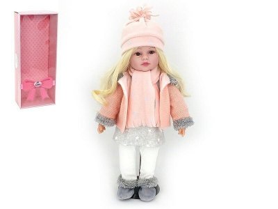 Lalka 45cm stylowa z dźwiękiem 526143